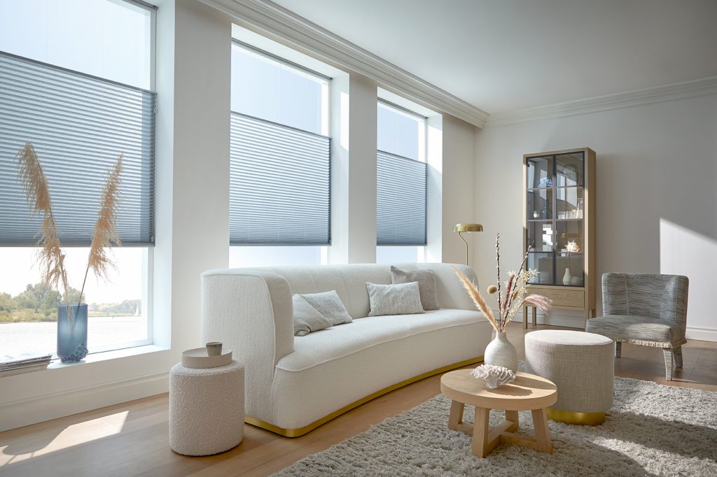 Plissé en duette gordijnen​ 3 - Woninginrichting Wesseldijk