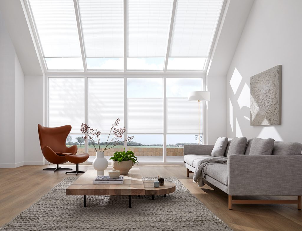 Plissé en duette gordijnen​ 4 - Woninginrichting Wesseldijk